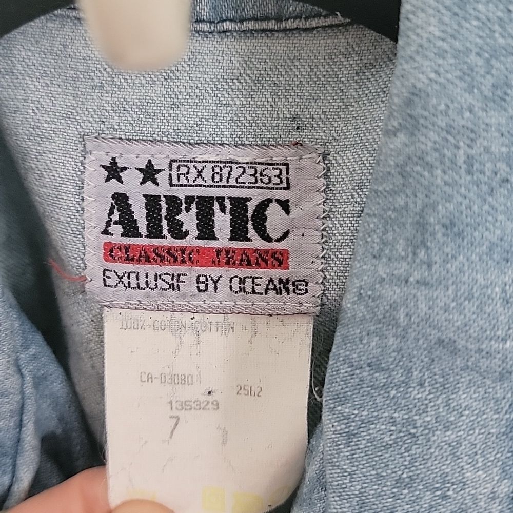 Vintage denim dress size S NWT Arctic Classic Jeans - Picture 5 of 15